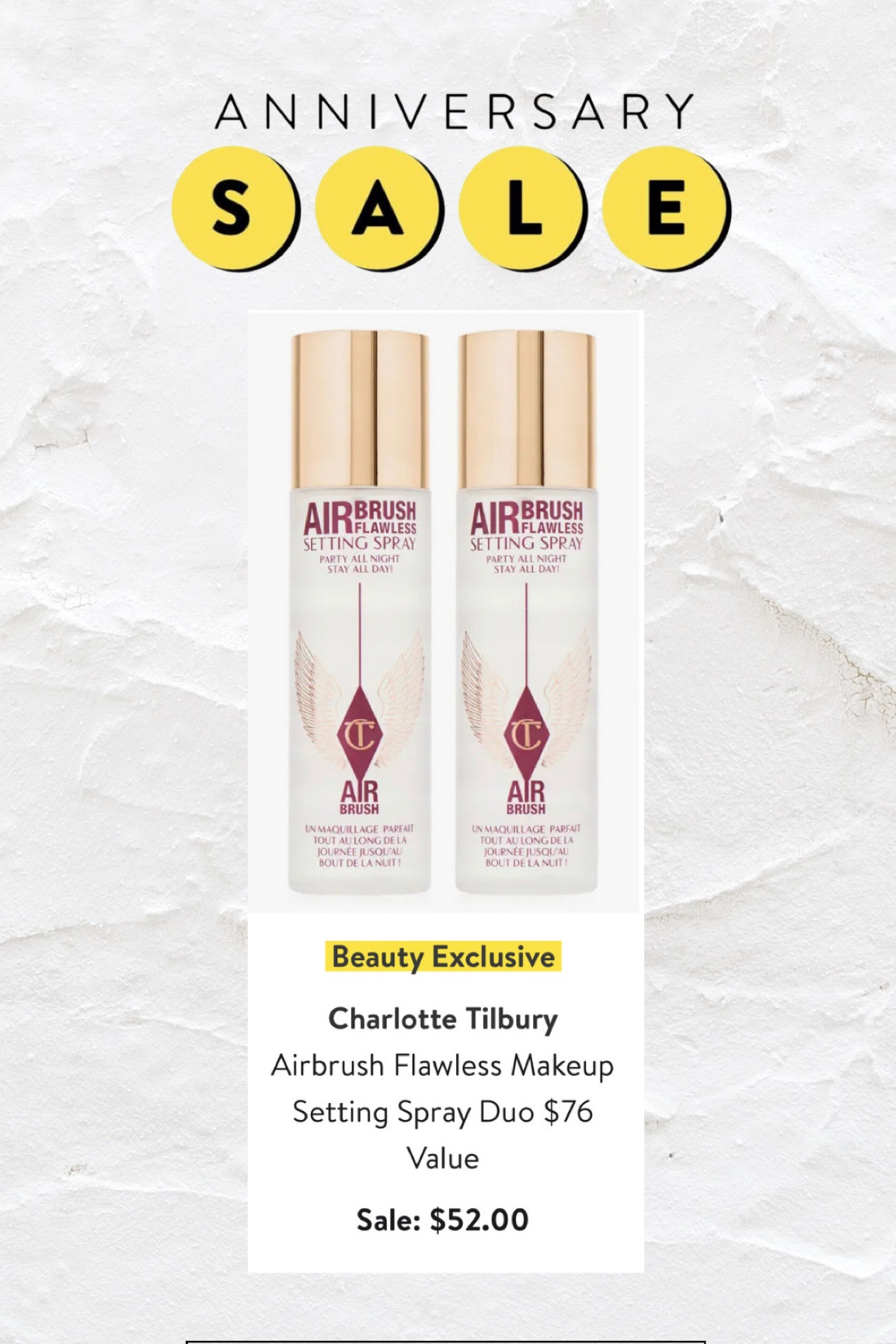 Charlotte tilbury setting spray, nsale beauty find 

#LTKxNSale