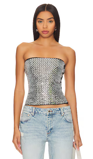 Valery Top in Black | Revolve Clothing (Global)