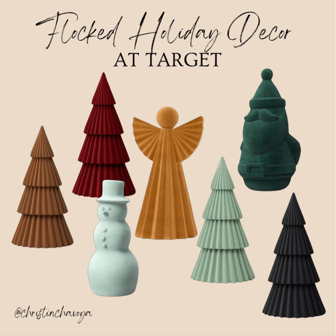 Flocked velvet Christmas decor for $10 at Target! Love the look of these pieces!

Christmas tree. Christmas tree decor. Christmas decorating. Christmas decorations. Holiday decor. 

#LTKSeasonal #LTKhome #LTKHoliday