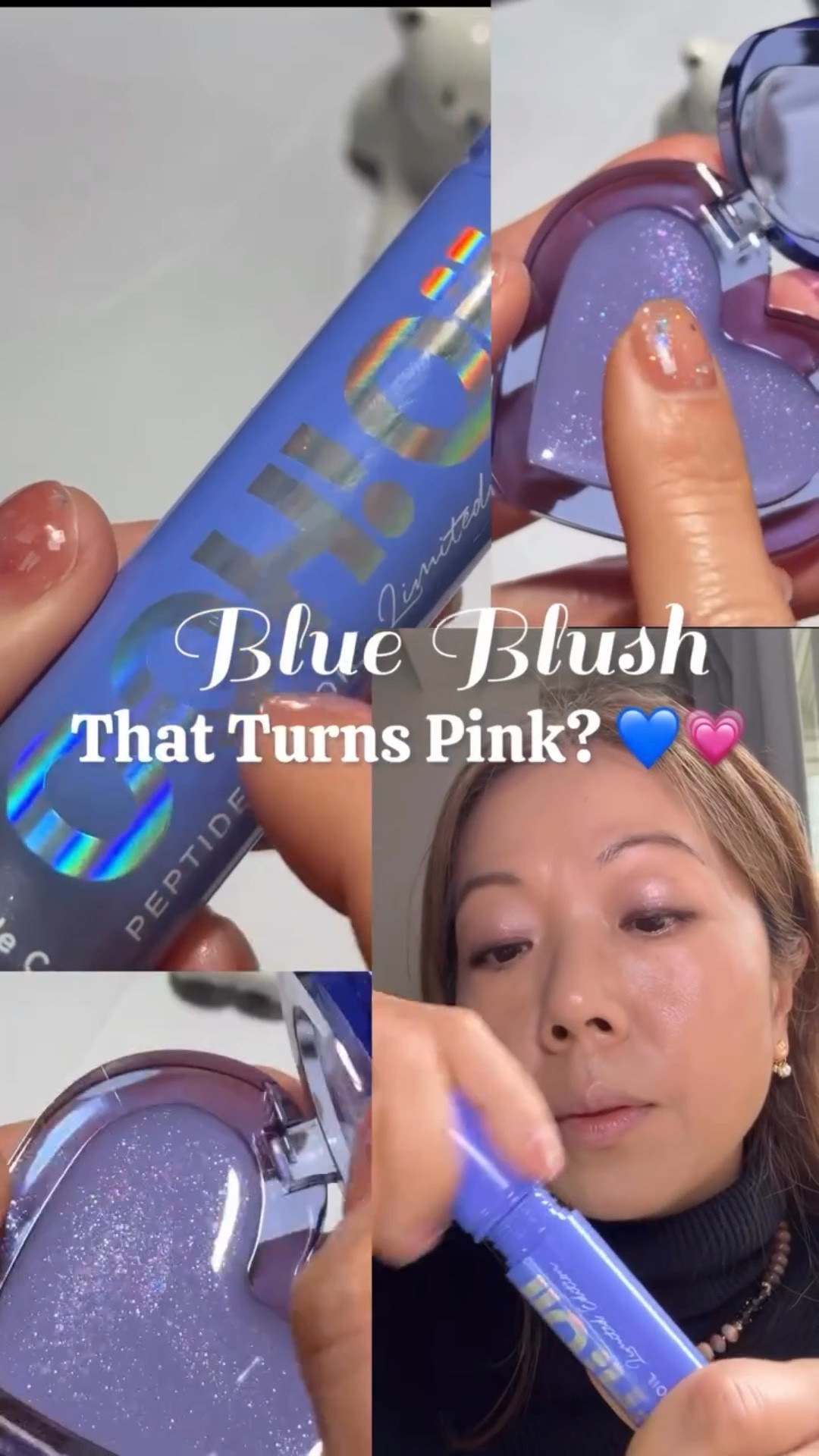 Blue Blush That Turns Pink? 💙 Gentle Colors pH Blush + Lip Oil

* Gift from YesStyle 
Use my code BEAUTYKAT321 to save more on YesStyle 

This blush looks blue — but don’t be fooled. 💙

Gentle Colors Pride pH Blush reacts with your skin’s temperature and transforms into a soft pink tint unique to your skin tone. The creamy texture melts into the skin for a natural glow and blends effortlessly on all skin tones.

The formula is infused with Vitamin C and Vitamin E to nourish your cheeks while giving a subtle, radiant flush.

I also tried the Gentle Colors Ooh! Oil Peptide Lip Oil pH Shimmer (Limited Edition) — a glossy, non-sticky peptide lip oil that helps plump and hydrate the lips for long-lasting moisture.

Together they create a soft, natural glow — perfect for an effortless everyday makeup look. ✨

#BlueLips
#ColorChangingBlush
#BlueBlush
#GentleColors
#yesstyleinfluencers