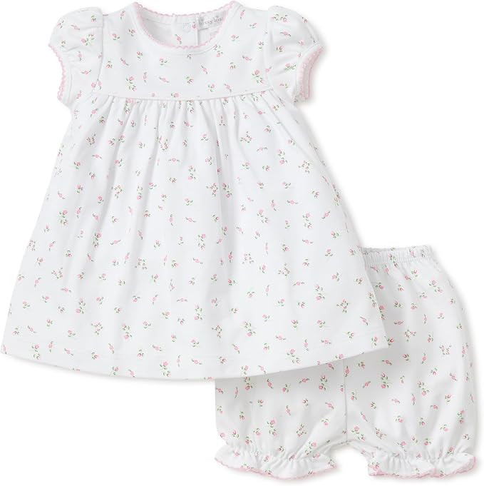 Kissy Kissy Baby Girls Garden Roses Print Dress with Diaper Cover | Amazon (US)