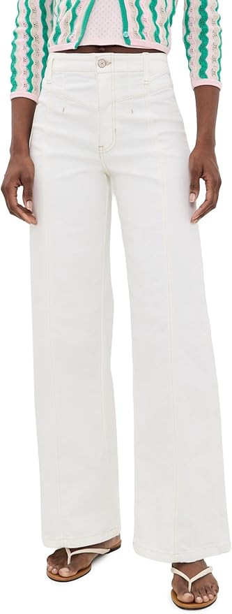 Free People Women's Libre Wide Leg Jeans | Amazon (US)