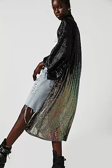 Party On Sequin Kimono | Free People (Global - UK&FR Excluded)
