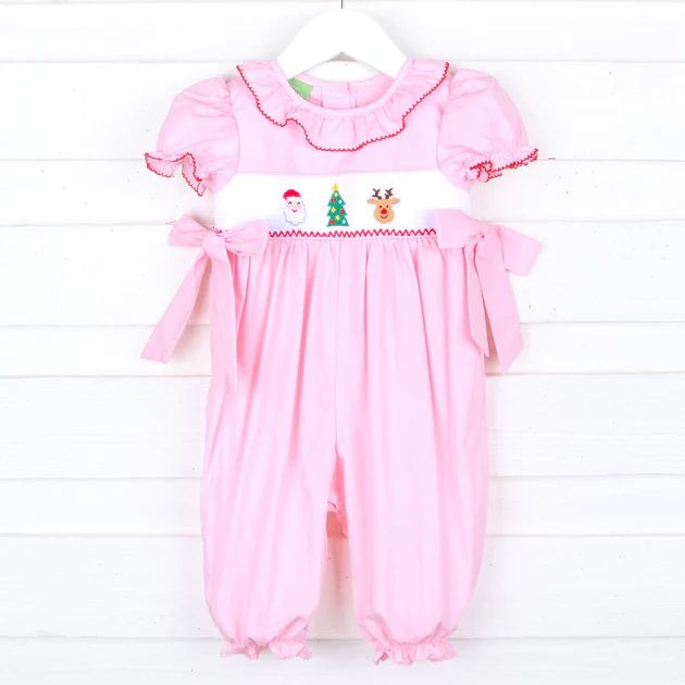 Believe In Magic Smocked Beverly Long Bubble | Classic Whimsy