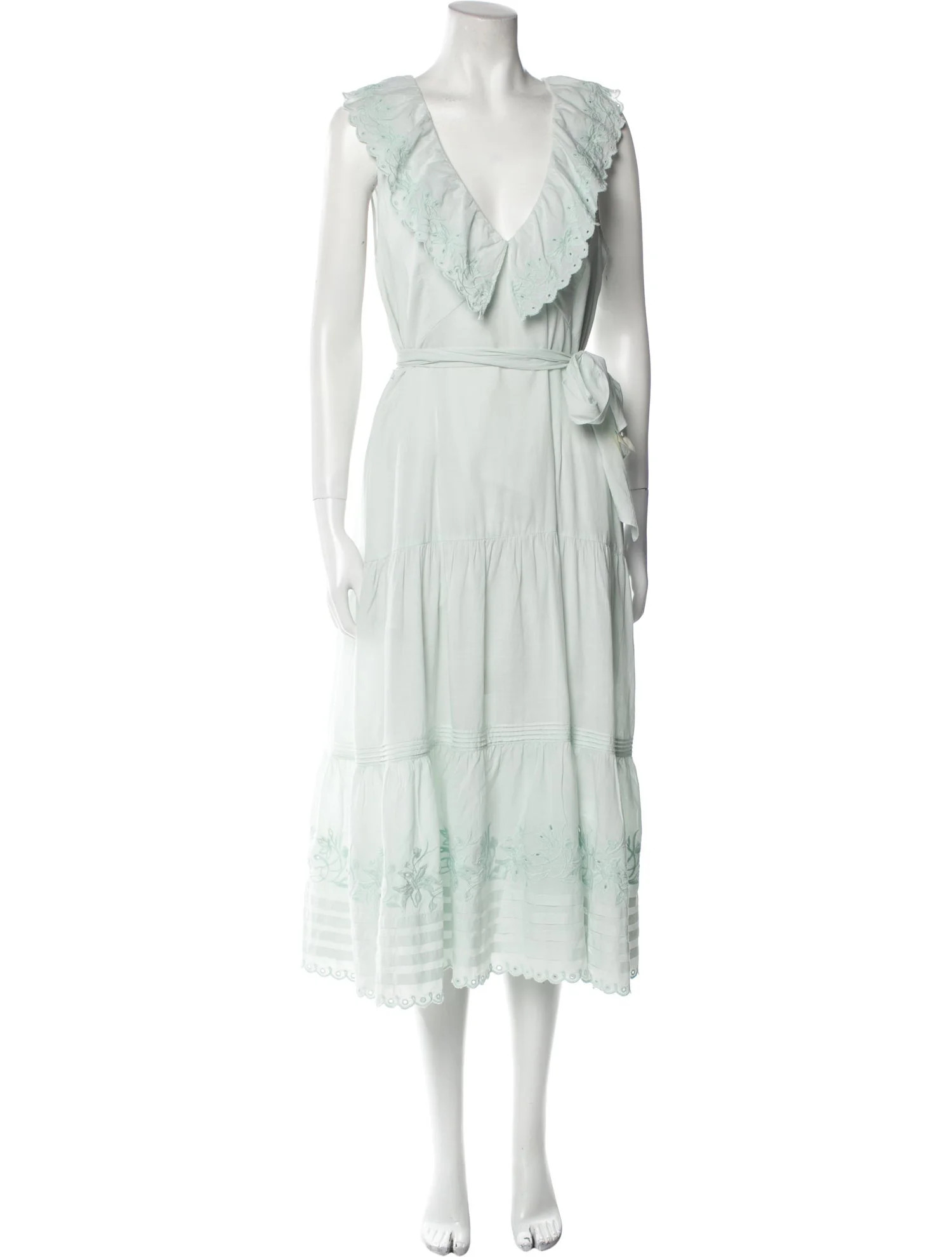 V-Neck Long Dress | The RealReal