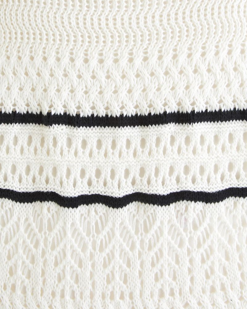 Women's Crochet-Style Maxi Dress | Women's New Arrivals | Abercrombie.com | Abercrombie & Fitch (US)