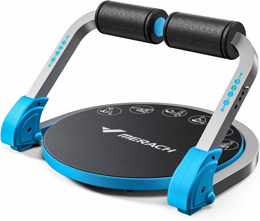 MERACH Ab Machine for Stomach Workout, Ab Crunch Machine with 3 Adjustable Resistance and Automat... | Amazon (US)