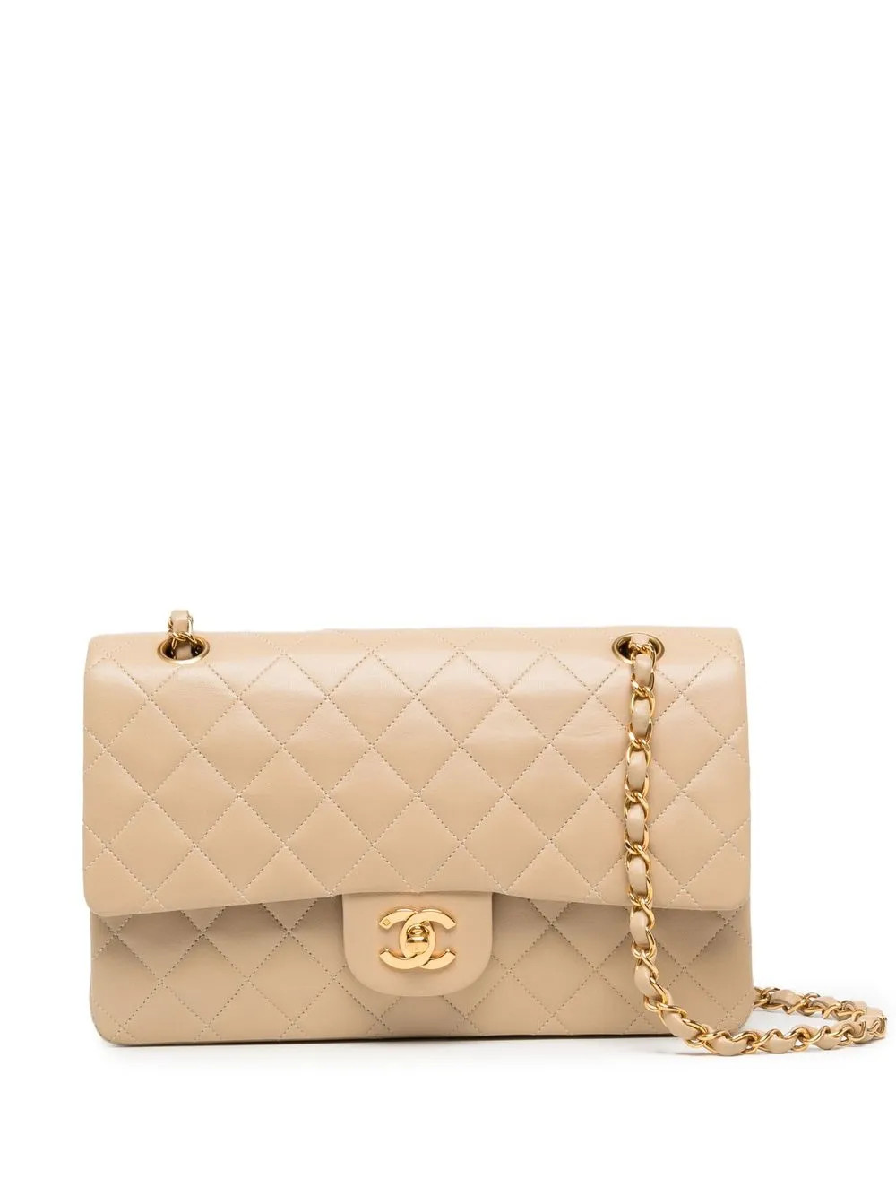 Chanel Pre-Owned 1995 Medium Double Flap Shoulder Bag - Farfetch | Farfetch Global