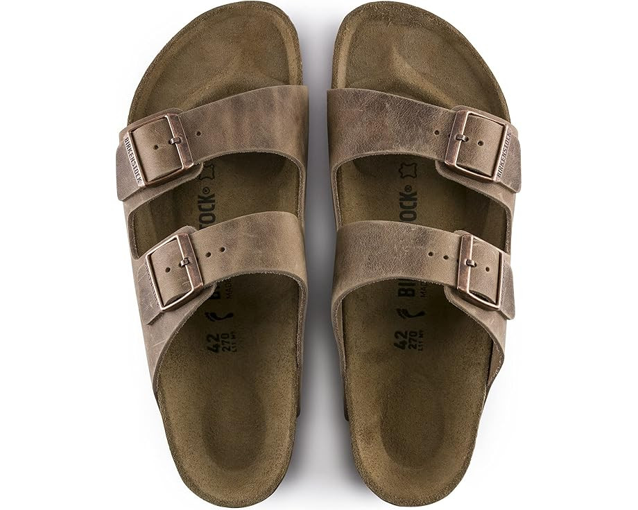 Birkenstock Arizona - Oiled Leather (Unisex) | Zappos