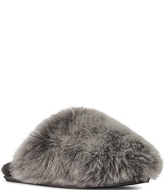 UGG Scufette Chalet Tipped Fur Slippers - 7 | Dillard's