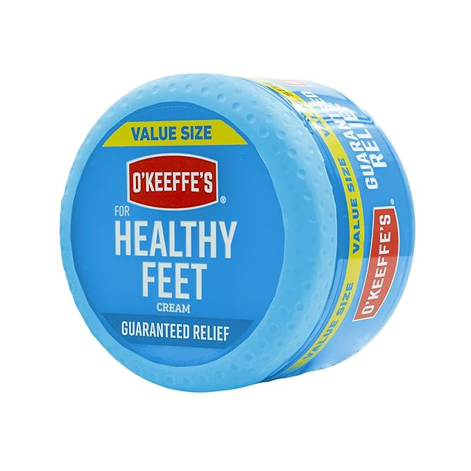 O'Keeffe's for Healthy Feet Foot Cream; Guaranteed Relief for Extremely Dry; Cracked Feet; Instan... | Amazon (US)