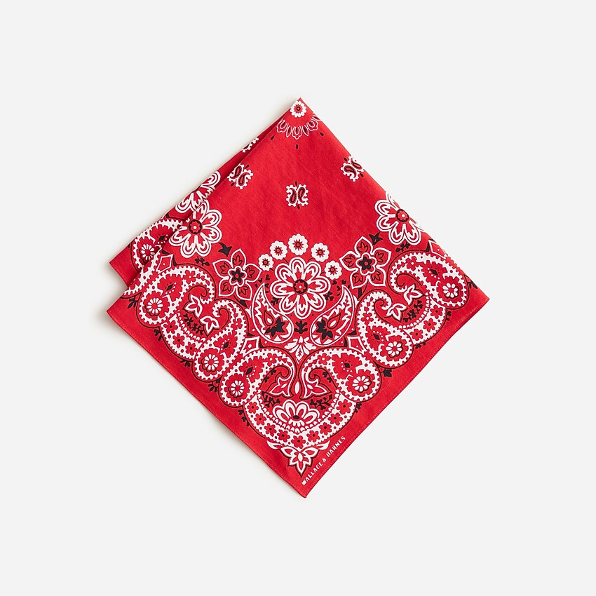 Wallace & Barnes organic cotton bandana | J. Crew US