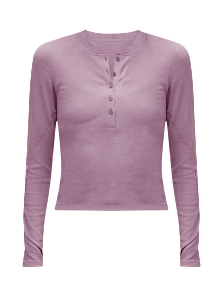 Hold Tight Long-Sleeve Henley | Women's Long Sleeve Shirts | lululemon | Lululemon (US)