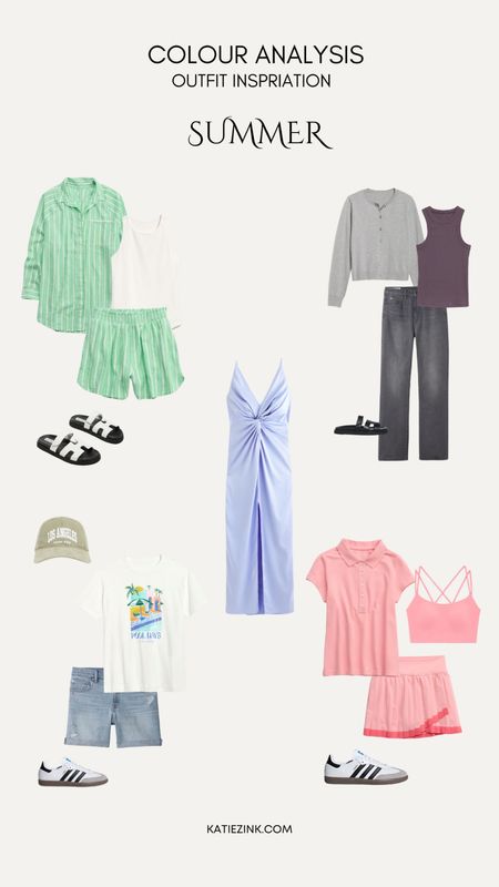 Spring outfit inspo for the Colour Analysis season Summer! ✨

#LTKstyletip #LTKSeasonal