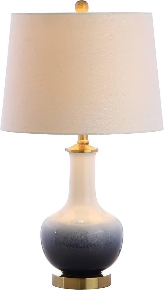 JONATHAN Y JYL3019A Gradient 25" Ceramic/Brass LED Table Lamp Contemporary Traditional Bedside De... | Amazon (US)