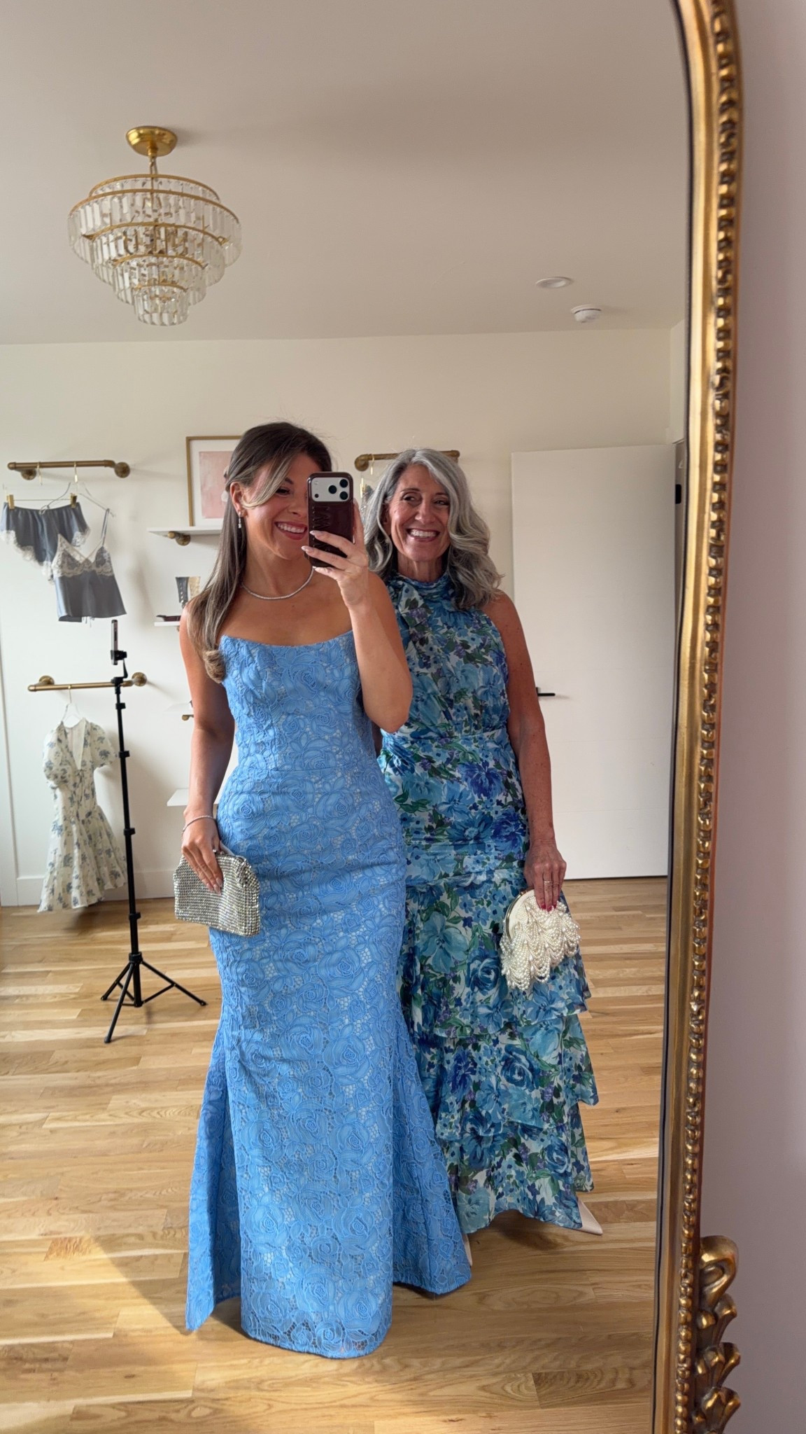 Mom and me blue floral spring event and wedding guest dresses

i did my normal size small
Mom did her normal size 6

Wedding guest
Formal event
Spring event
Mother of the bride
Floral
Cocktial
Special occasion

#LTKFormal #LTKStyle #LTKDress