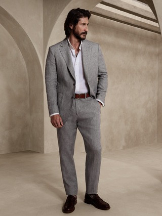 Rene Linen Suit Pant | Banana Republic (US)