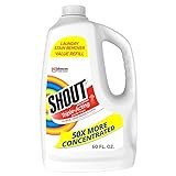 Shout Active Enzyme Laundry Stain Remover Spray, Triple-Acting Formula Clings, Penetrates, and Lifts 100+ Types of Everyday Stains - Prewash Refill 60oz | Amazon (US)