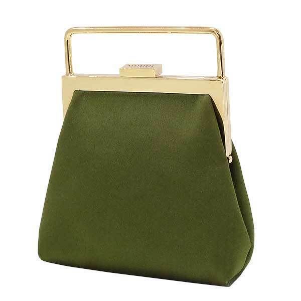 Authentic Rare Gucci Mini Bag Satin Green Ladies Old Clutch Clasp Vintage 706-13  | eBay | eBay US