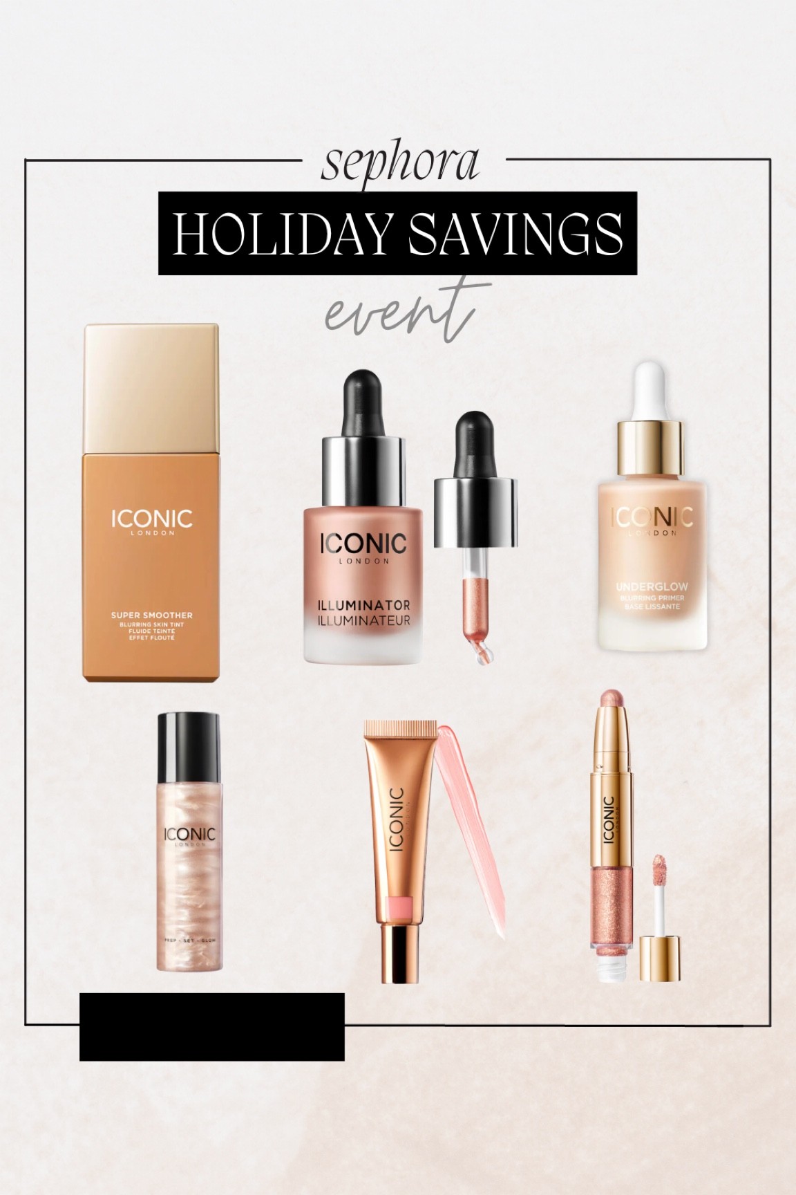 Sephora holiday savings event 