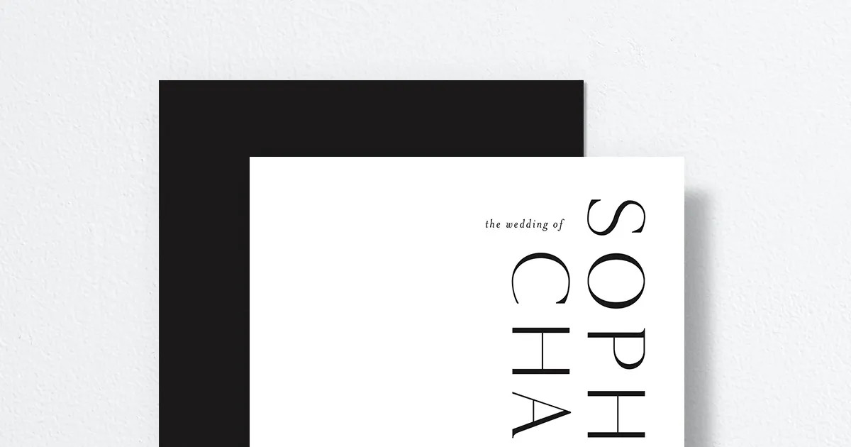 Timeless Elegance Wedding Invitations | The Knot 