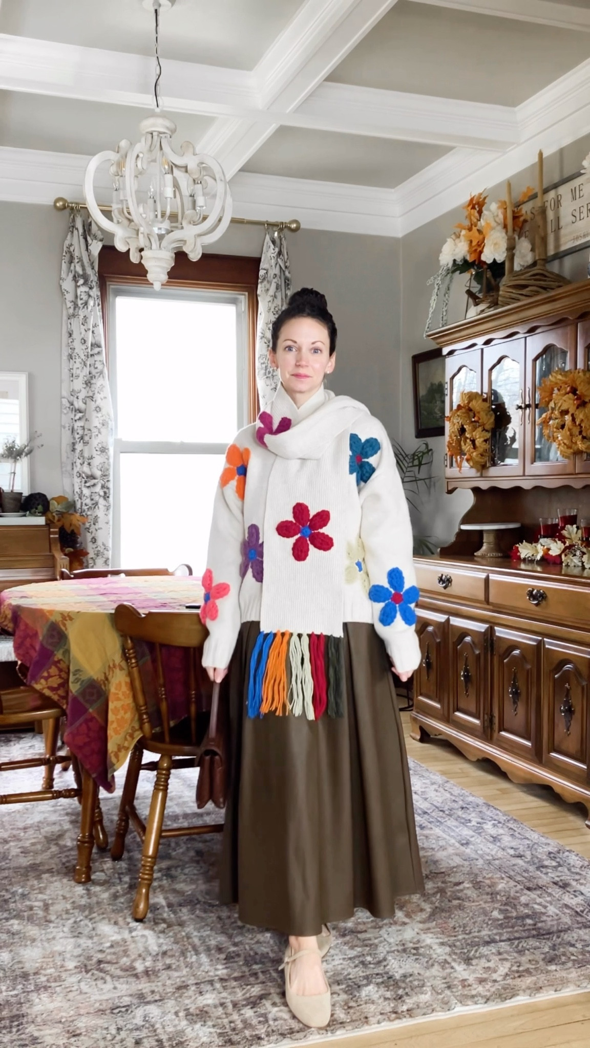 Thanksgiving outfit inspiration!
Petite outfit. Modest outfit. Fall outfit. Neutral outfit. 

#LTKPetite #LTKHoliday #LTKOver40