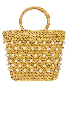 Poolside The Mak Pearl Tote in Natural from Revolve.com | Revolve Clothing (Global)
