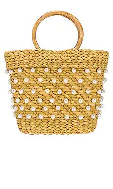 Poolside The Mak Pearl Tote in Natural from Revolve.com | Revolve Clothing (Global)