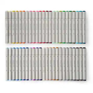 48 Color Dual Tip Sketch Markers by Artist's Loft™ | Michaels Stores