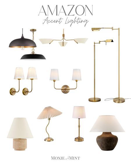 Amazon Home / Amazon Lighting / Accent Lighting / Brass Lighting / brass Sconces / Brass Floor Lamps / LED Lamps / Kitchen Pendants / Brass Chandelier

#LTKhome #LTKSeasonal #LTKstyletip