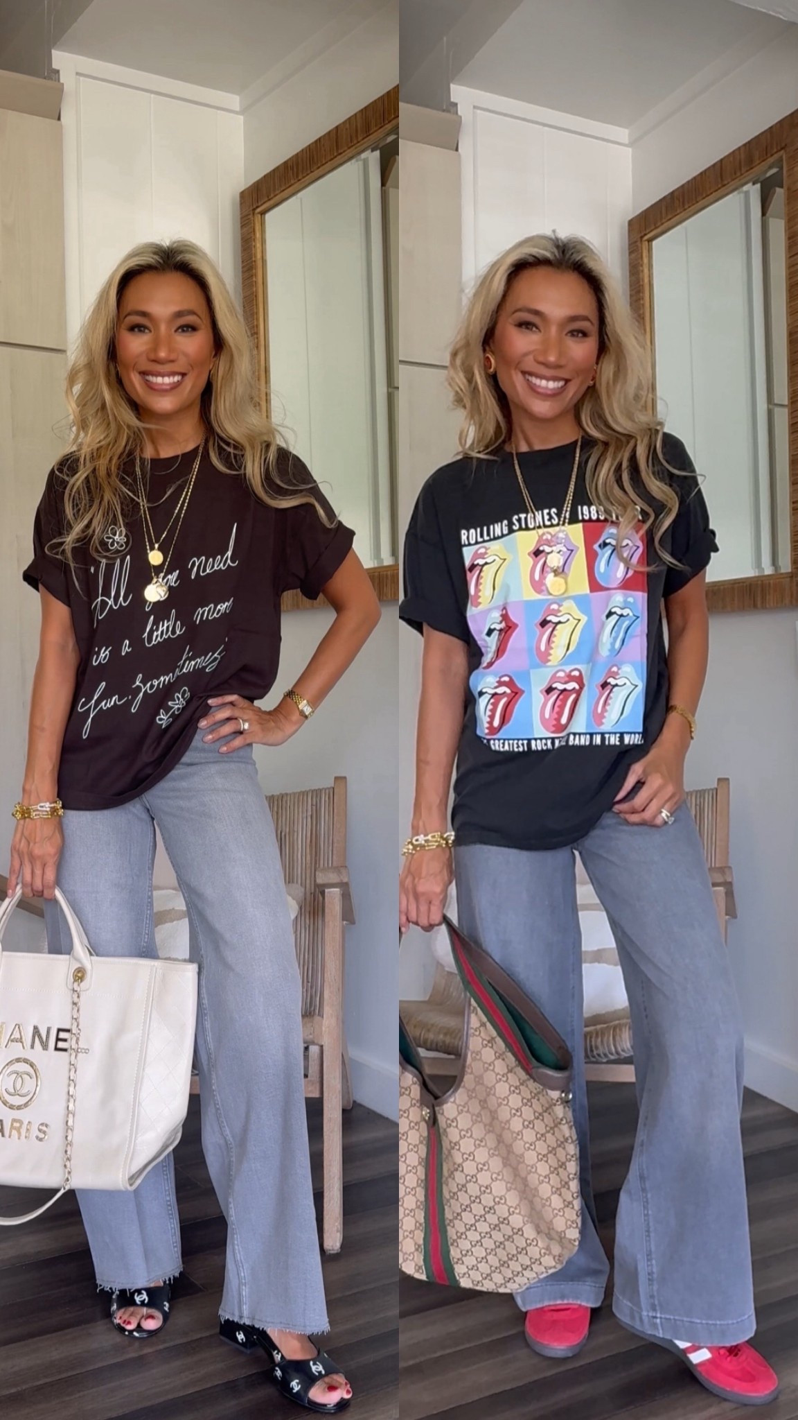 The most perfect ZARA JEANS for petites. Trust the process! These are KIDS jeans and I realized that Zara kids fit me so so well! I’m wearing a size 12/13, I’m 5ft tall and 104 pounds for reference. Tees are 12/13, too! 

#LTKStyleTip #LTKFindsUnder50 #LTKPetite