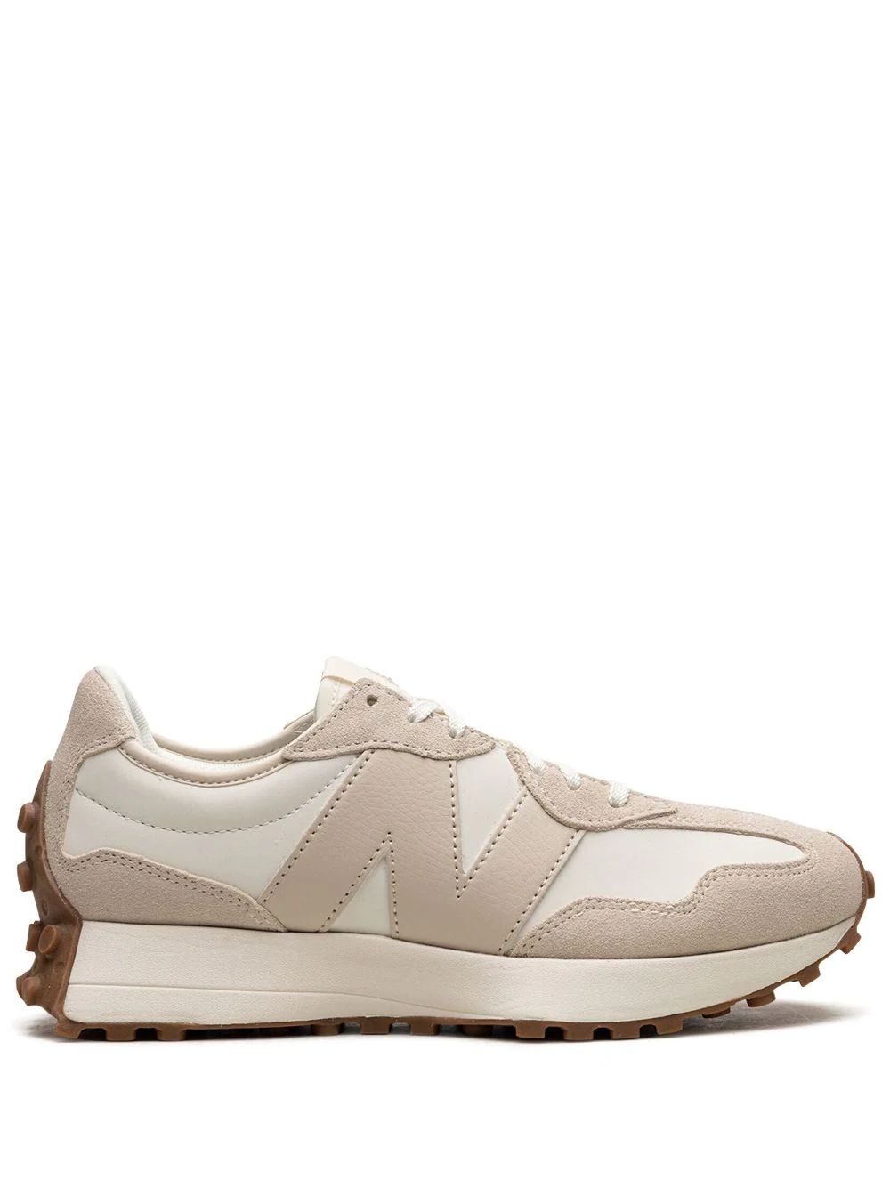 New Balance 327 "Beige White Gum" Sneakers - Farfetch | Farfetch Global