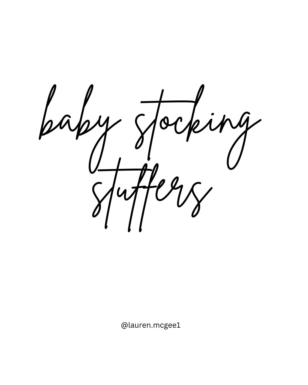 Baby stockings 

#LTKBaby #LTKHoliday #LTKGiftGuide