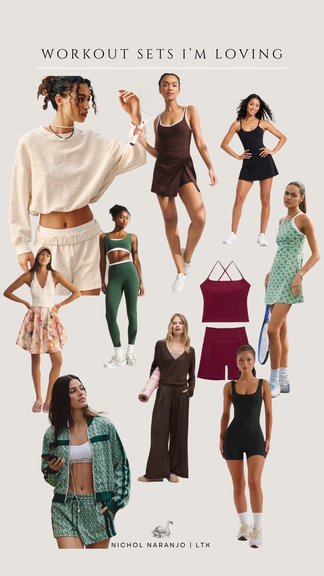 Exercise and fashion absolutely belong together! Which of these sets are your style? I’m loving the tennis dresses! 🏸

#LTKfitnessgoals #LTKActive