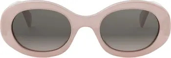Triomphe 52mm Oval Sunglasses | Nordstrom