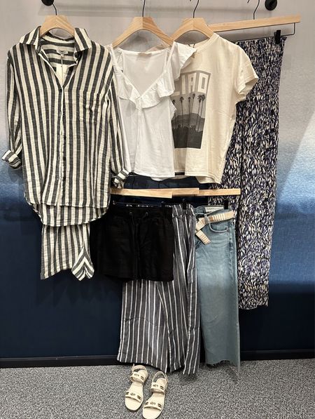 Summer style
Mix and match 
Jeans, dress, tank top, sandals, footwear 
On sale mother’s day only 
Evereve

#LTKStyleTip #LTKOver40 #LTKSaleAlert