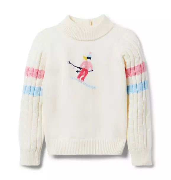 Cable Knit Ski Sweater | Janie and Jack