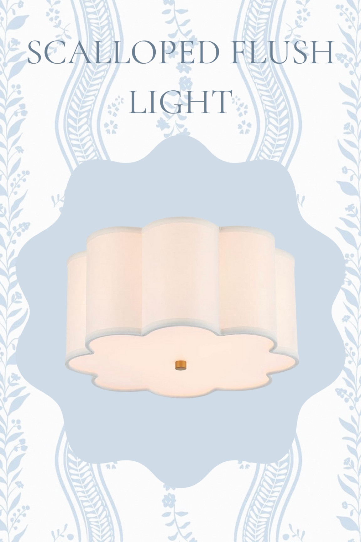 My cutie scalloped flush light in my embroidery room! I love it so much! 

#LTKHome #LTKMostLoved #LTKStyleTip