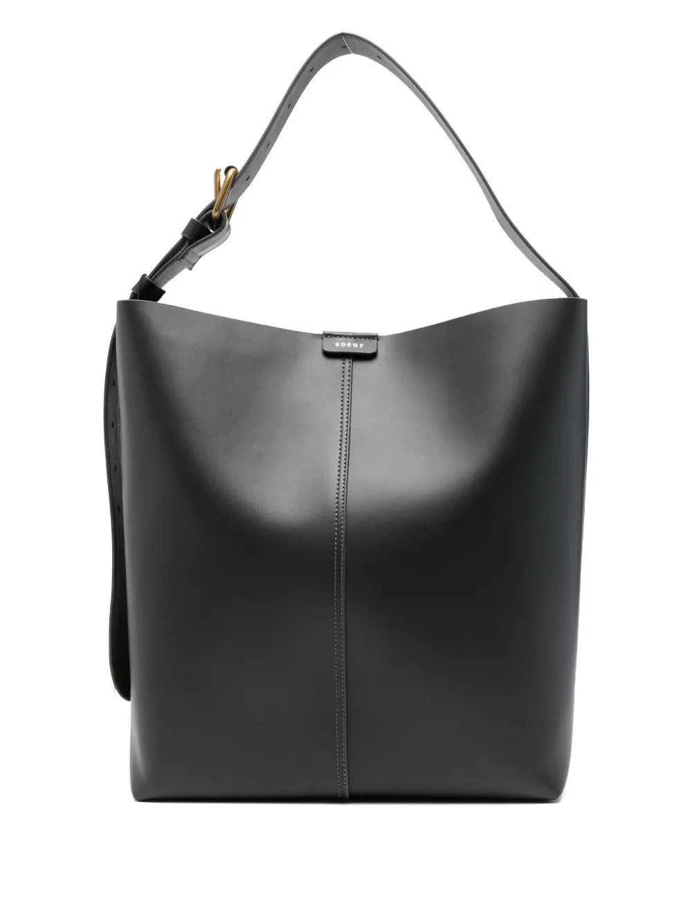 Soeur Leather Tote Bag | Black | FARFETCH | Farfetch Global