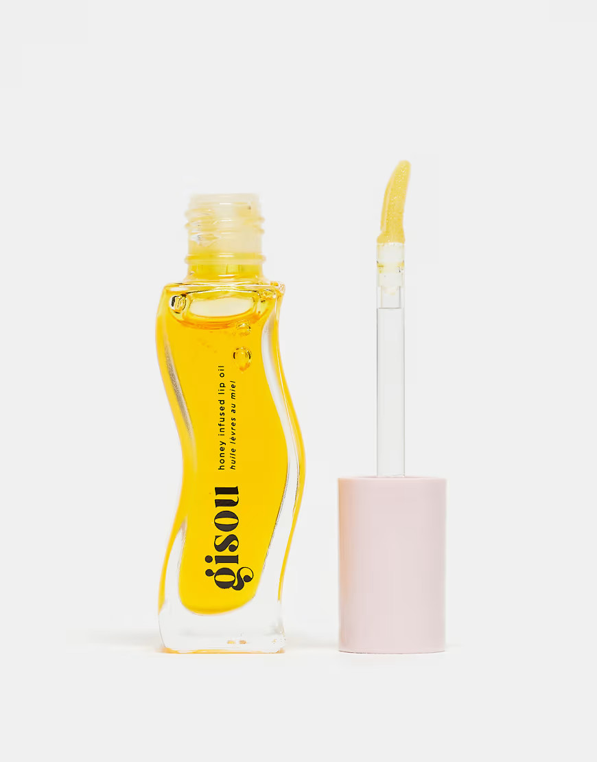 Gisou Honey Infused Lip Oil - Honey Gold-Yellow | ASOS (Global)