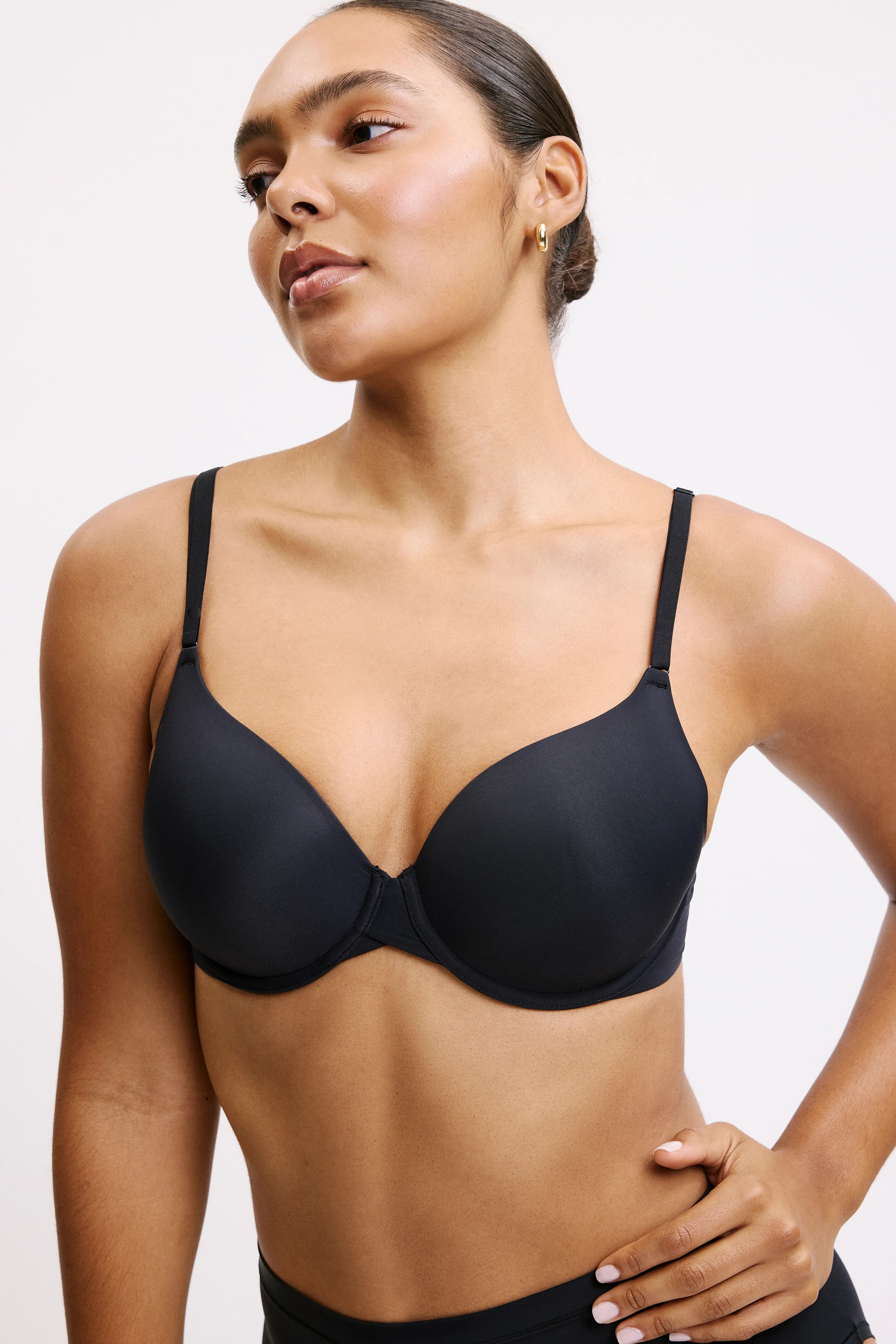 Buy The Base T-Shirt Bra in Black | Harper Wilde | Harper Wilde