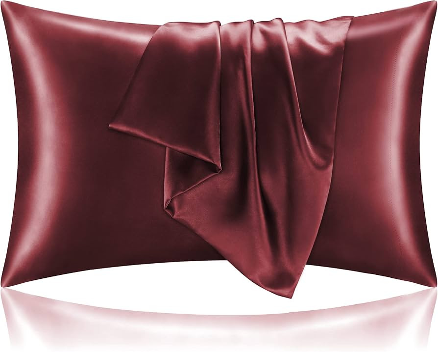 BEDELITE Satin Pillowcase for Hair and Skin, Super Soft and Cooling Similar to Silk Pillow Cases ... | Amazon (US)