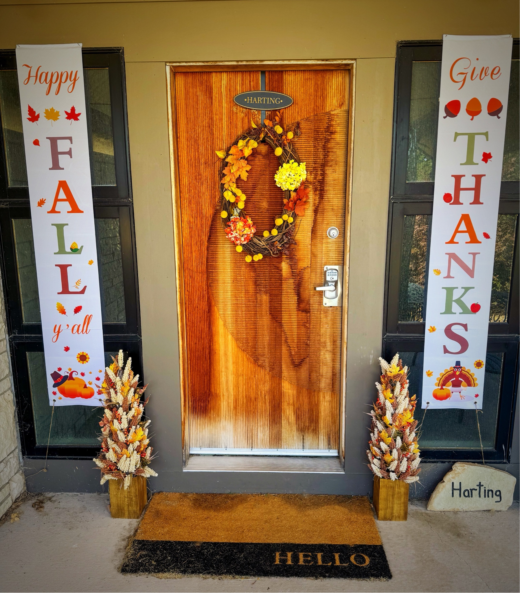 My Fall porch banners arrived so quickly and I just love them! These are such an easy piece of decor that really makes a statement. 

#LTKSeasonal