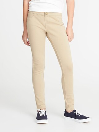 uniform jeggings for girls