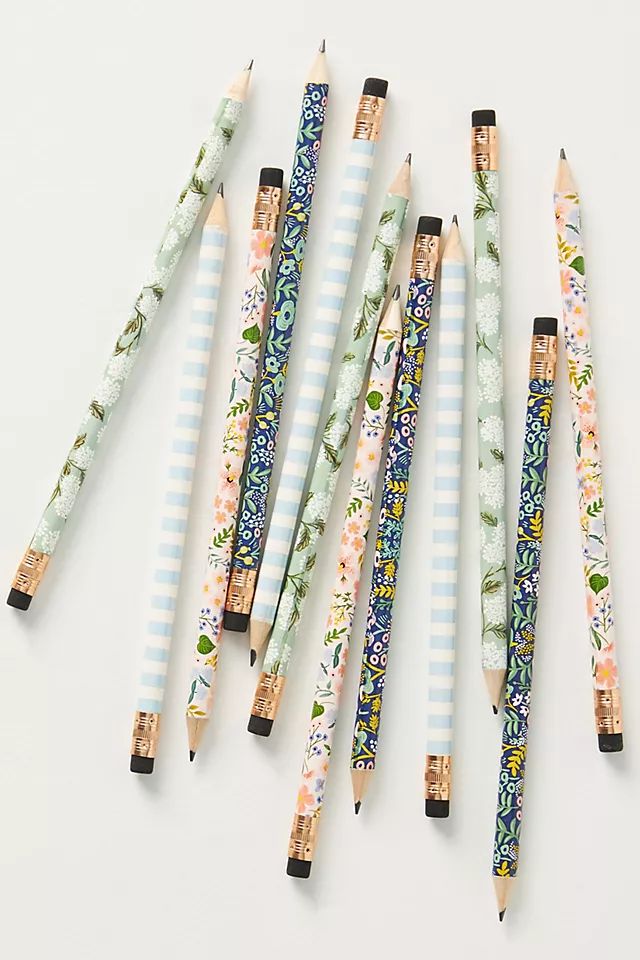 Rifle Paper Co. Meadow Pencils, Set of 12 | Anthropologie (US)