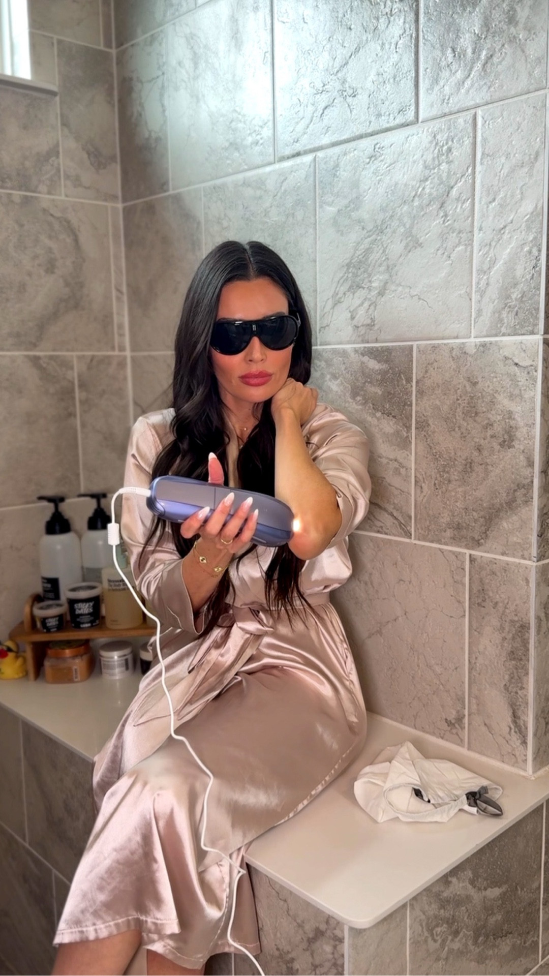 I’m no stranger to hair removal, I’ve used professional devices, had treatments done, and trained people on them, so I was really curious if at home IPL actually works. I tested this on areas that just needed a little touch up and was honestly excited to see that it does.

I’m big on knowing what’s worth going in office vs what you can realistically do at home, and I’m always looking for options that are convenient but still effective. Safety is really important to me, which is why I put together tips on how to do hair removal at home the right way.

#LTKBeauty #LTKselfcare #LTKgrwm