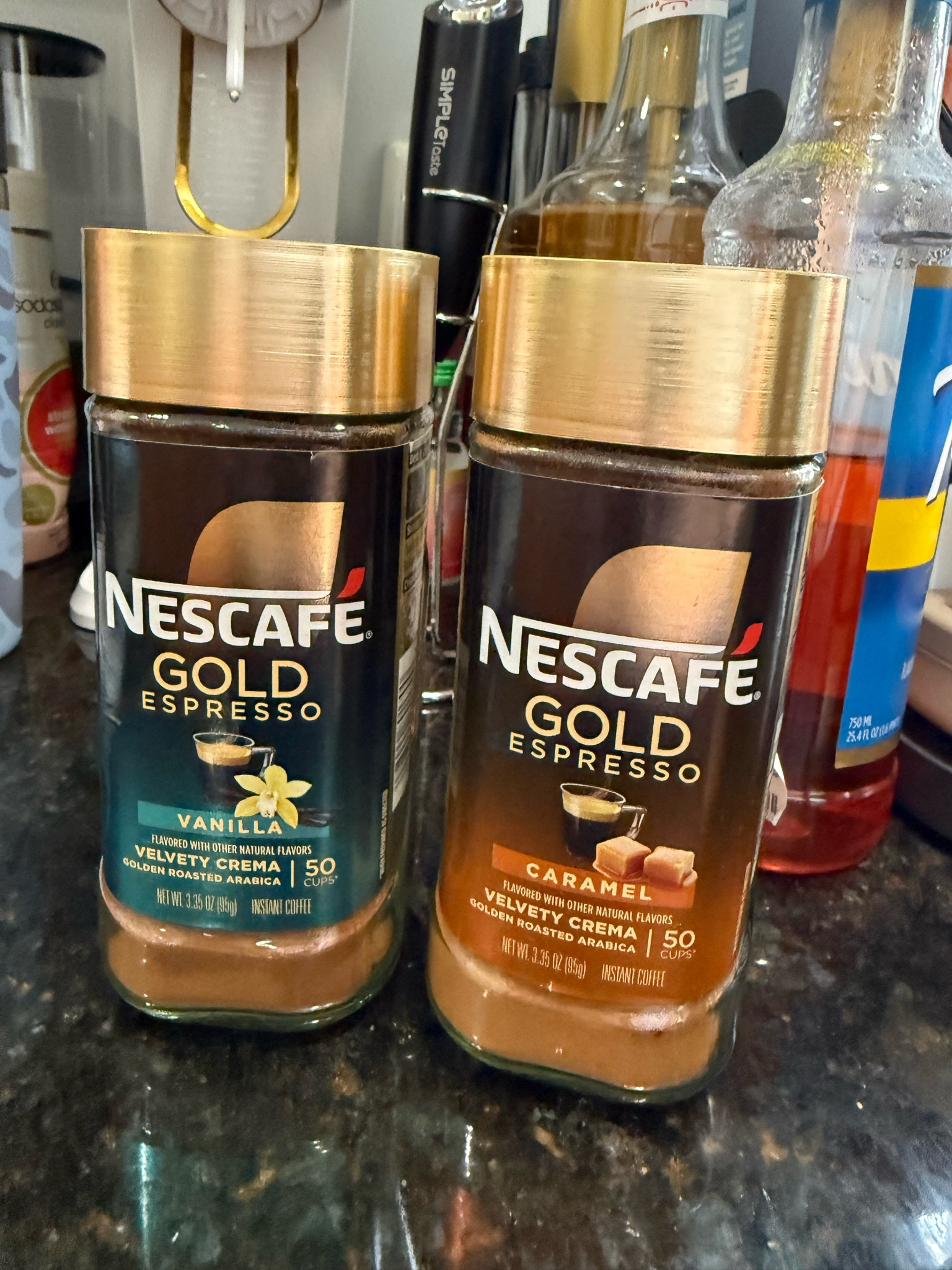 These new Nescafé instant espresso coffee flavors are finally at Target! 

I grabbed both the Caramel and Vanilla coffee flavors and they are so yum. 

Perfect for iced coffee all summer long!

Coffee, iced coffee 

#LTKfoodie #LTKHome #LTKmomlife