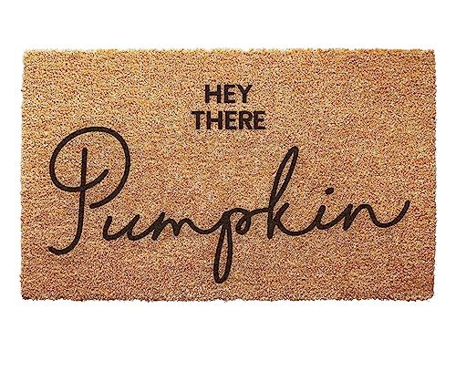 HEY PUMPKIN - Halloween Doormat - Decoration doormat, Welcome mat with surname, New Home Gift, Fr... | Amazon (US)