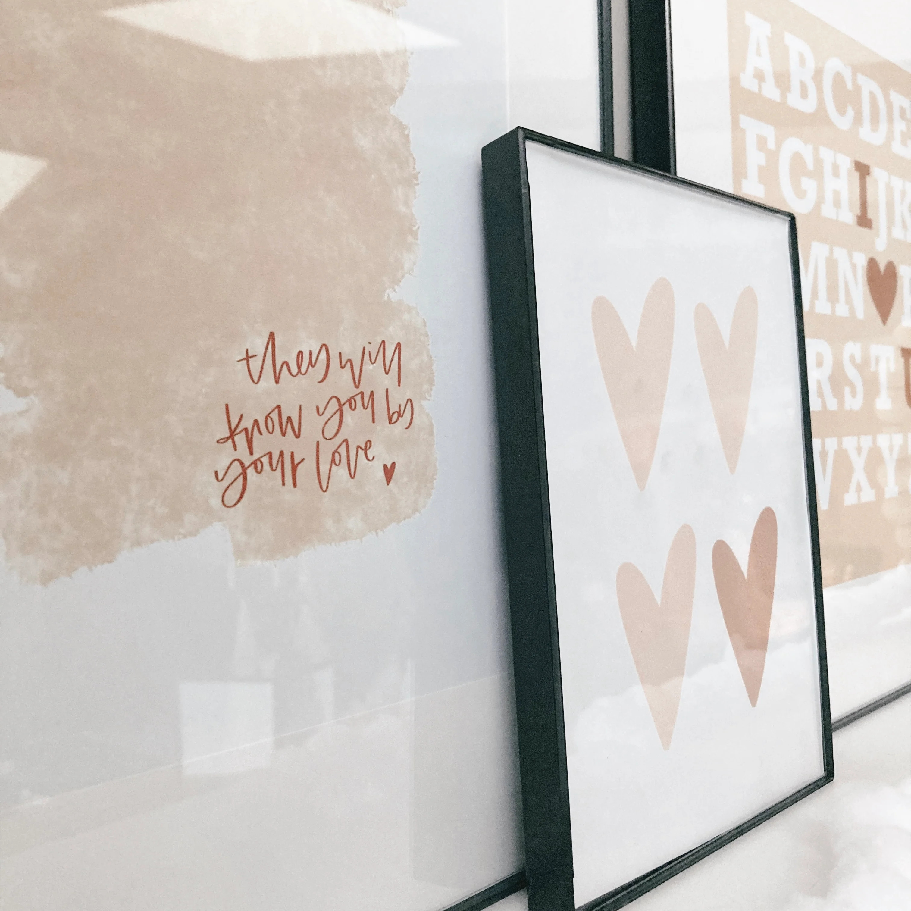 They will know you by your love | prints | The Letter Vee