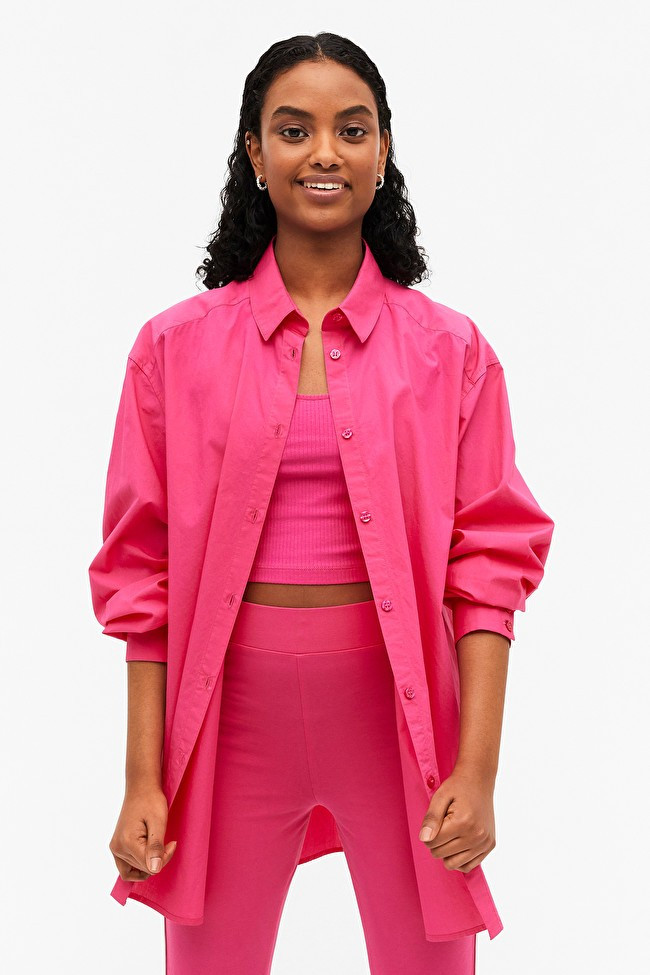 Oversized poplin shirt | Monki